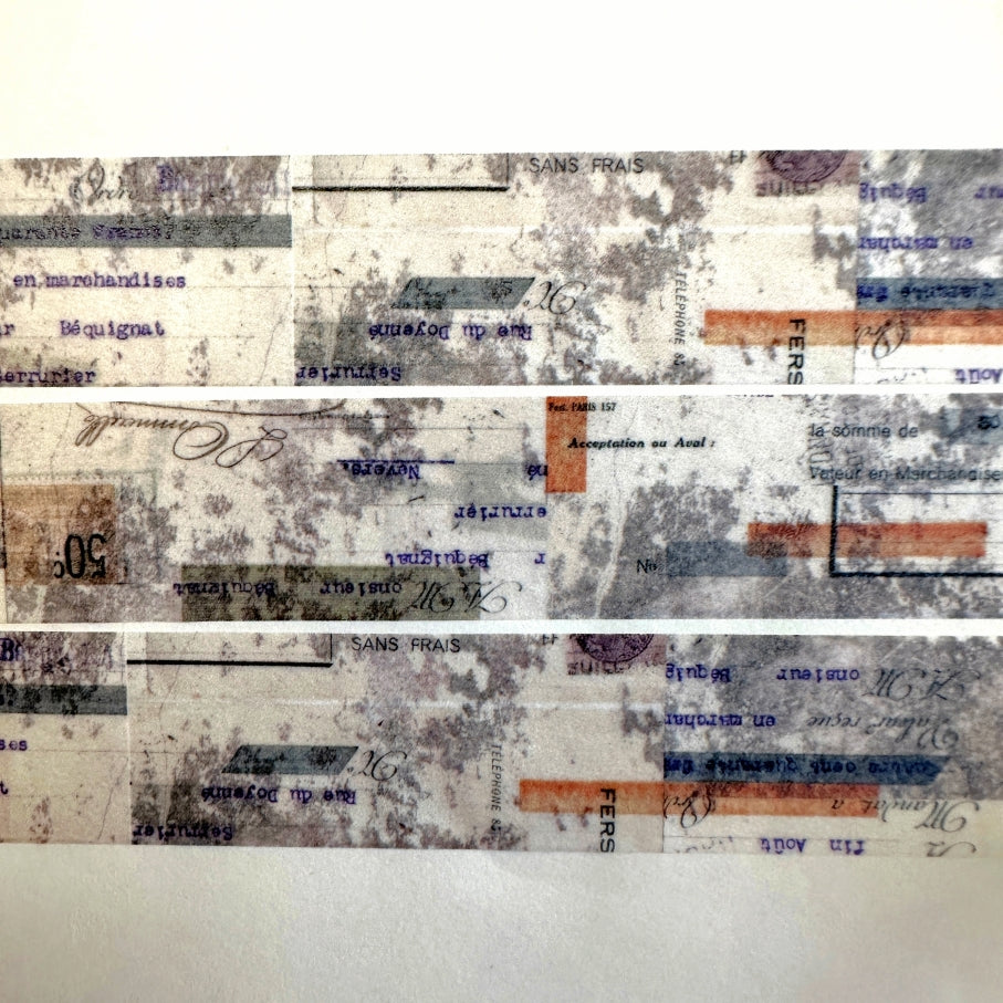 Stationery Instinct - Trace washi tape SAMPLES