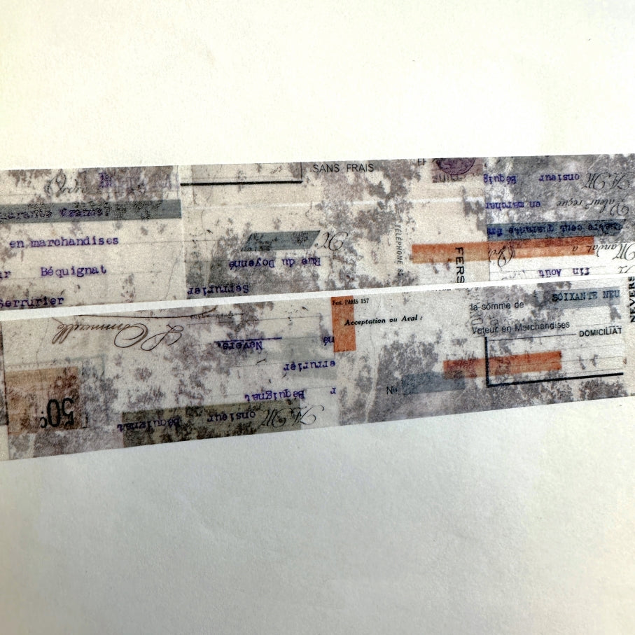Stationery Instinct - Trace washi tape SAMPLES