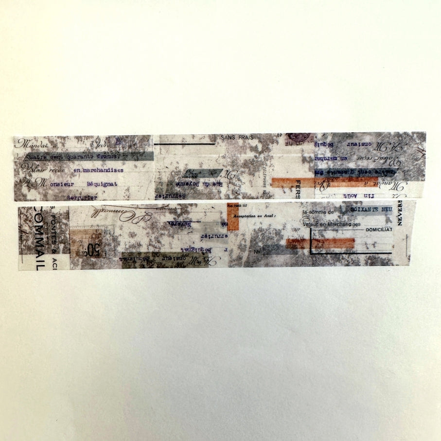 Stationery Instinct - Trace washi tape SAMPLES