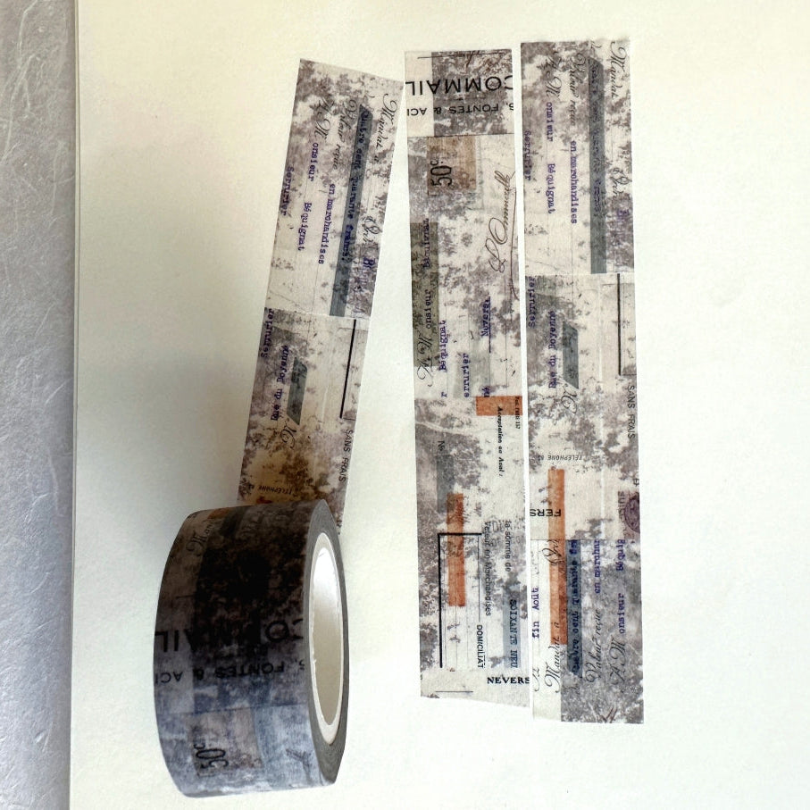 Stationery Instinct - Trace washi tape SAMPLES