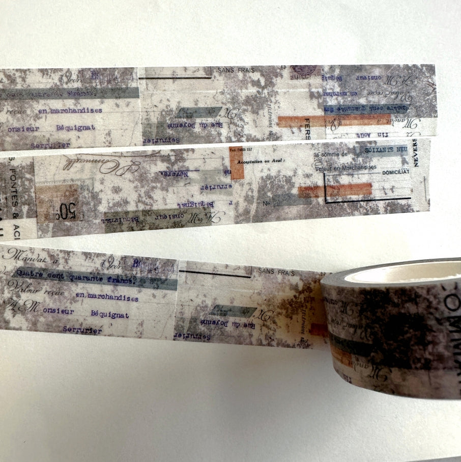 Stationery Instinct - Trace washi tape SAMPLES