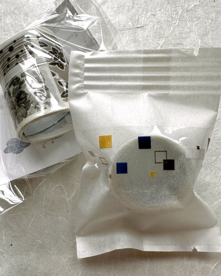 Stationery Instinct - Embellish gold-foil PET tape SAMPLES