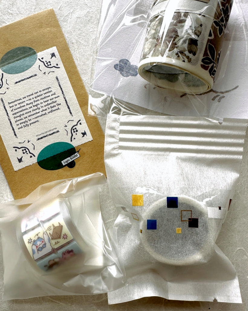 Stationery Instinct - Embellish gold-foil PET tape SAMPLES