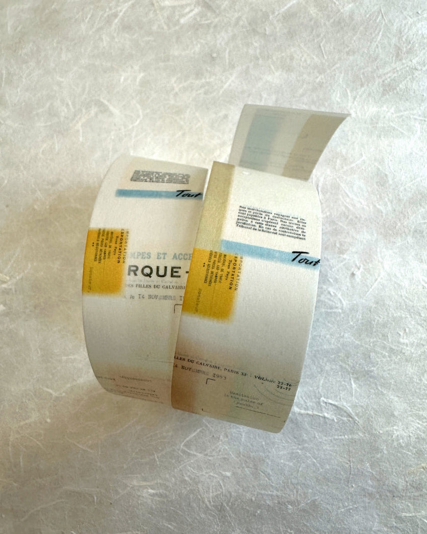 Stationery Instinct - Reflected washi tape SAMPLES
