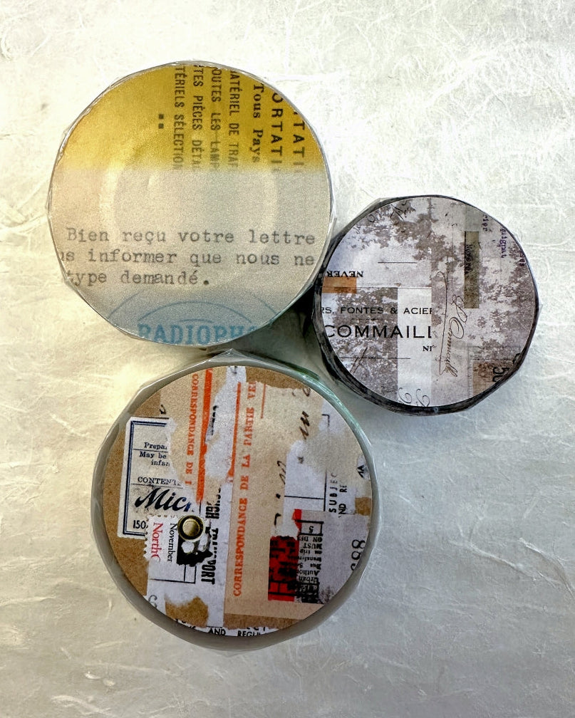 Stationery Instinct - Reflected washi tape SAMPLES