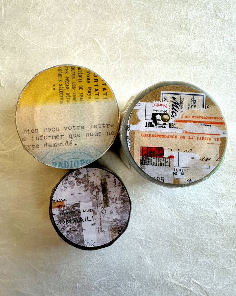 Stationery Instinct - Reflected washi tape SAMPLES