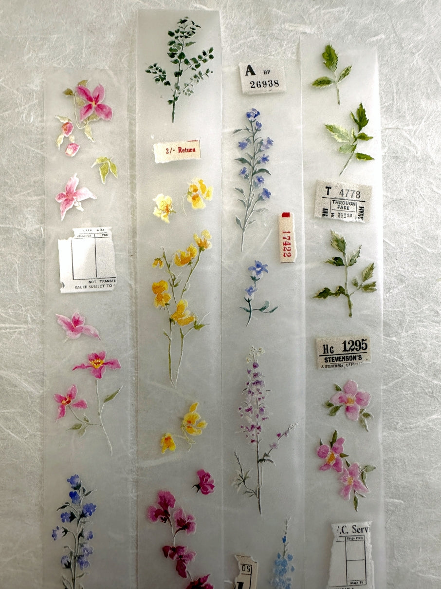 Stationery Instinct - Blossom PET tape SAMPLES