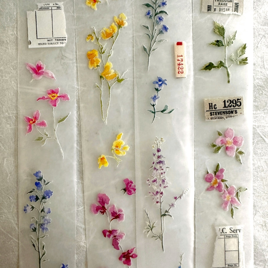 Stationery Instinct - Blossom PET tape SAMPLES
