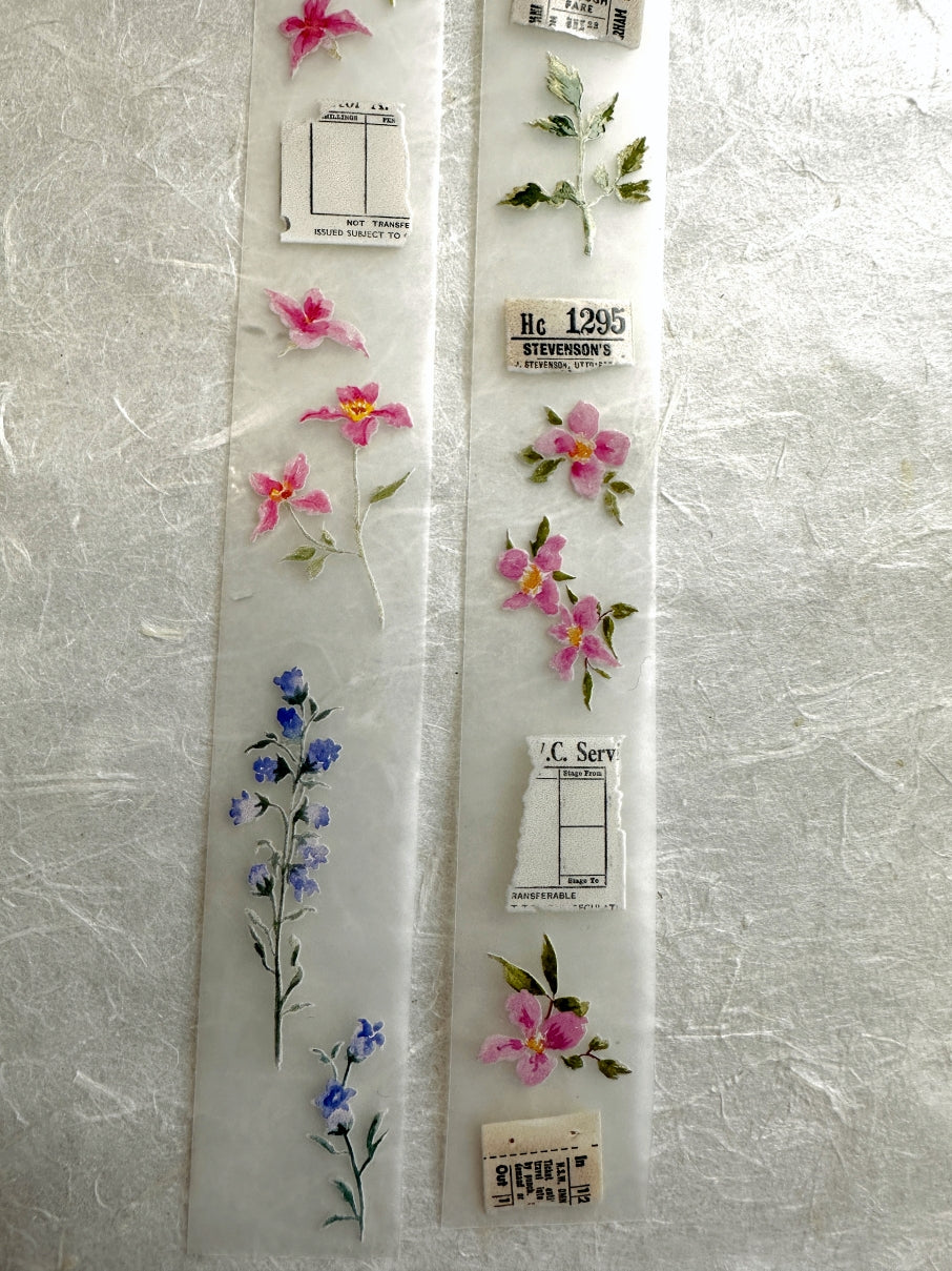Stationery Instinct - Blossom PET tape SAMPLES