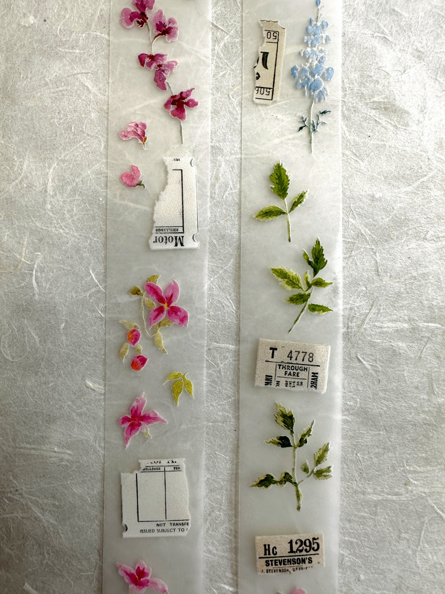 Stationery Instinct - Blossom PET tape SAMPLES
