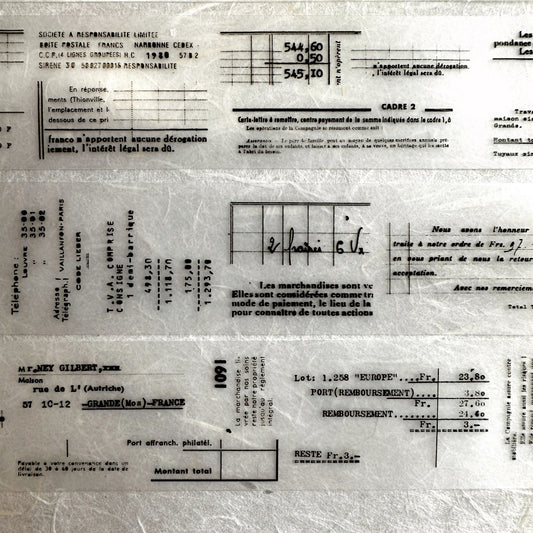 Stationery Instinct - Receipt PET tape SAMPLES