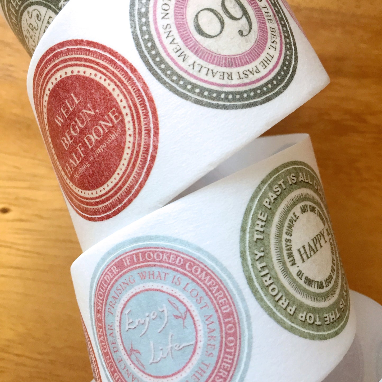Sonia's Illustration Life - Round Label kiss-cut paper tape SAMPLES