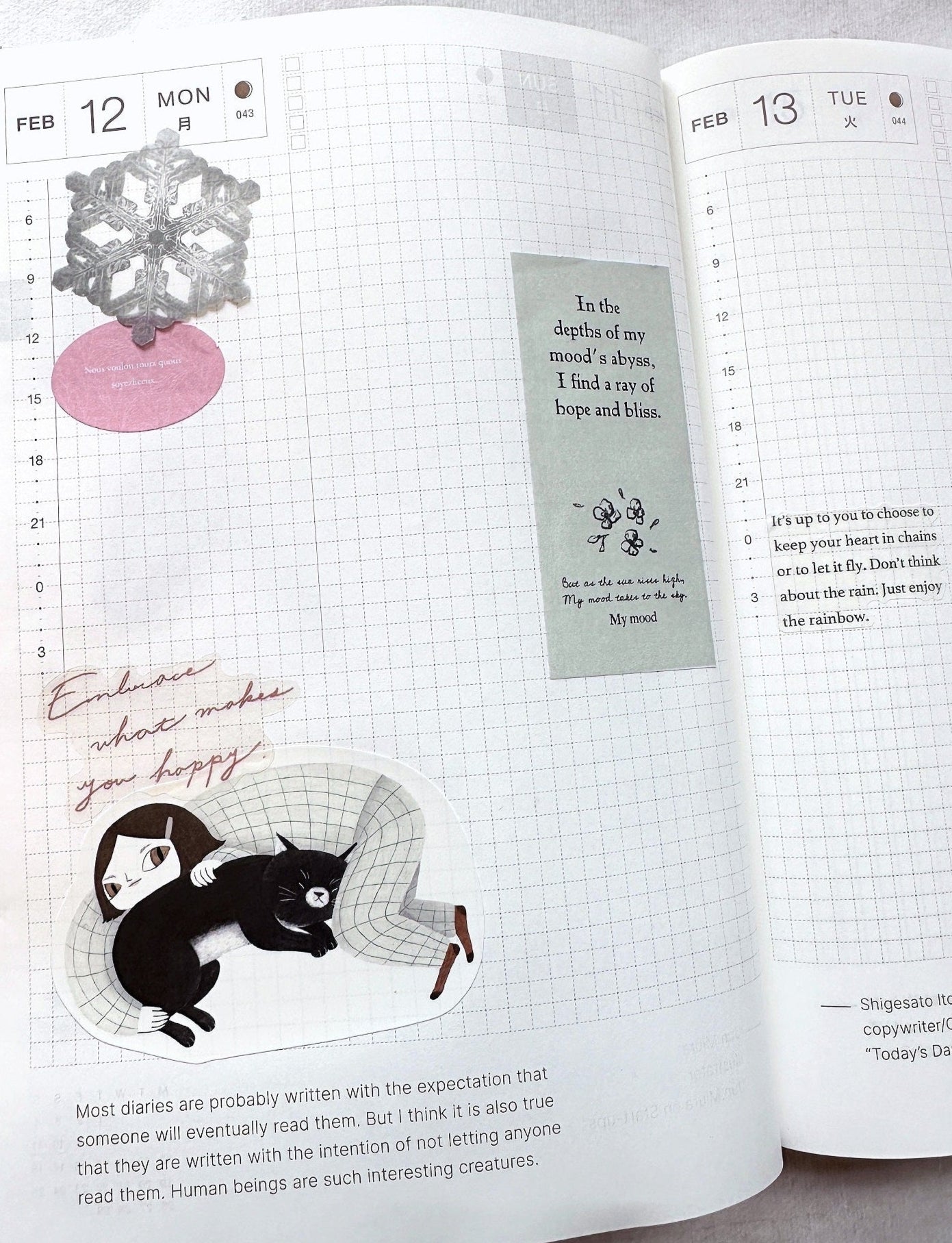 Sonia's Illustration Life - Whispered Words paper tape SAMPLES