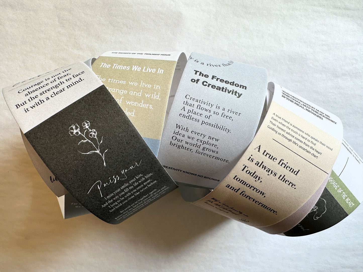 Sonia's Illustration Life - Whispered Words paper tape SAMPLES