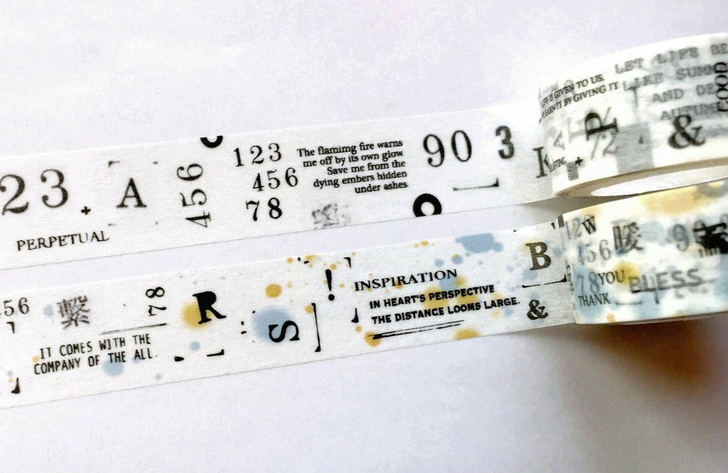 Southlandkids Susan - Murmur & Summer Whisper washi tape SAMPLES