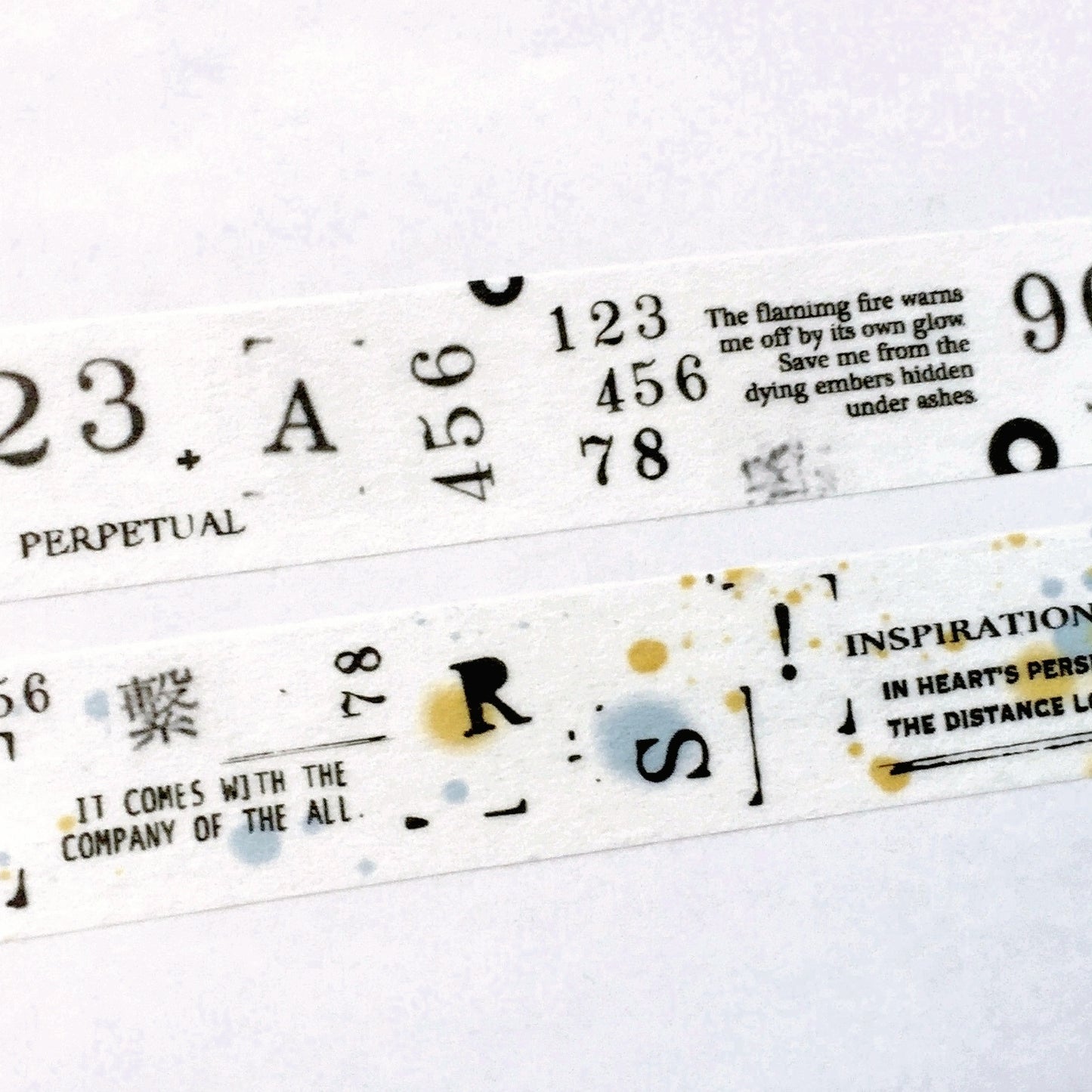 Southlandkids Susan - Murmur & Summer Whisper washi tape SAMPLES