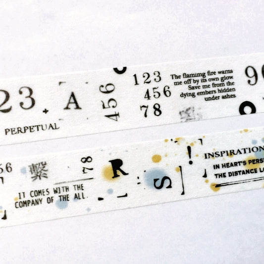 Southlandkids Susan - Murmur & Summer Whisper washi tape SAMPLES