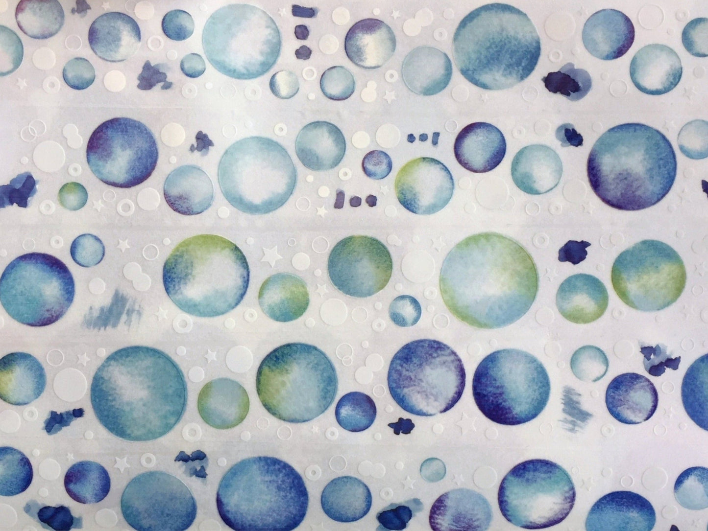 Southlandkids Susan - Dust Galaxy silver PET tape SAMPLES