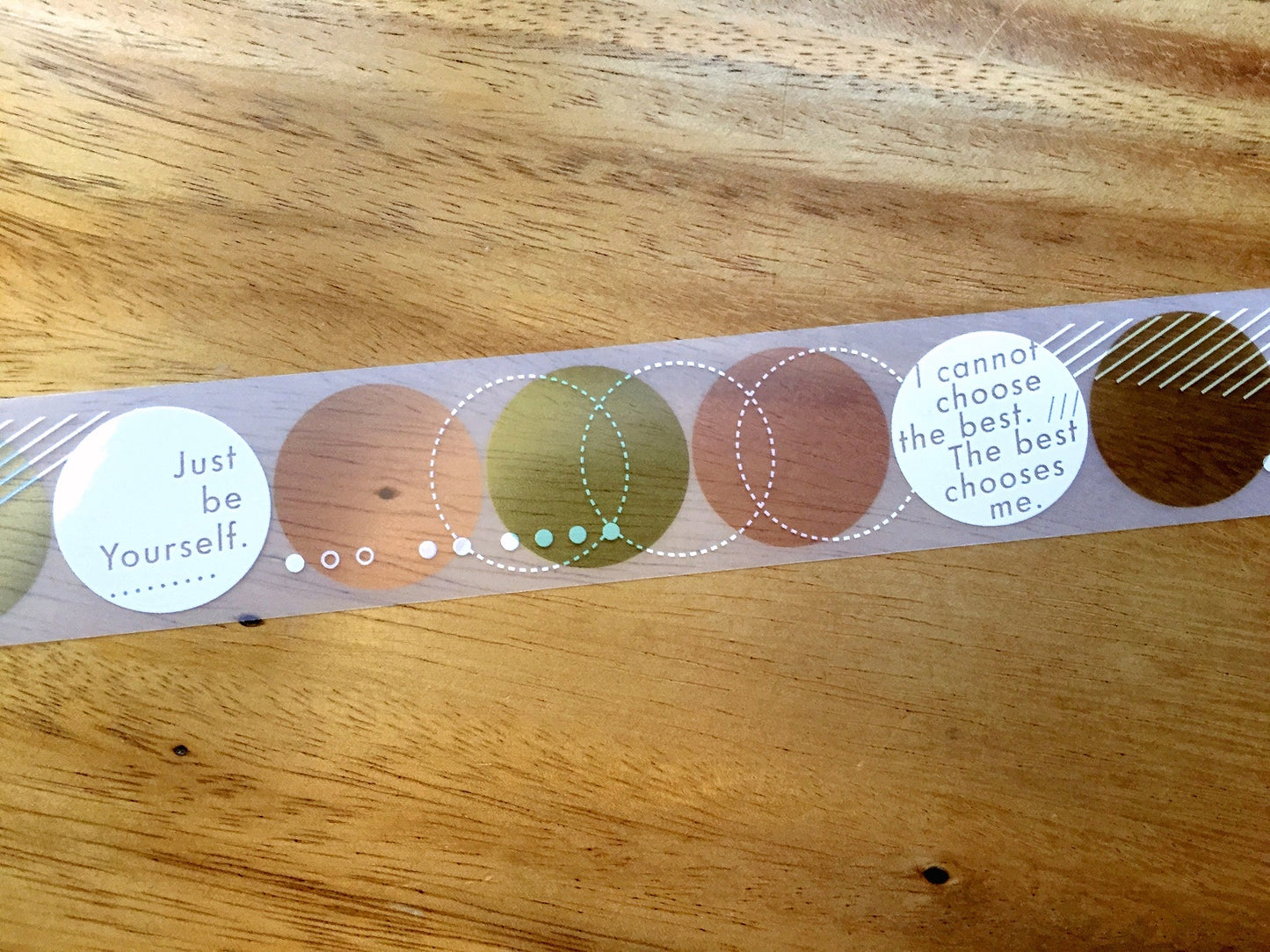 Southlandkids Susan - MID Round Color PET tape SAMPLES