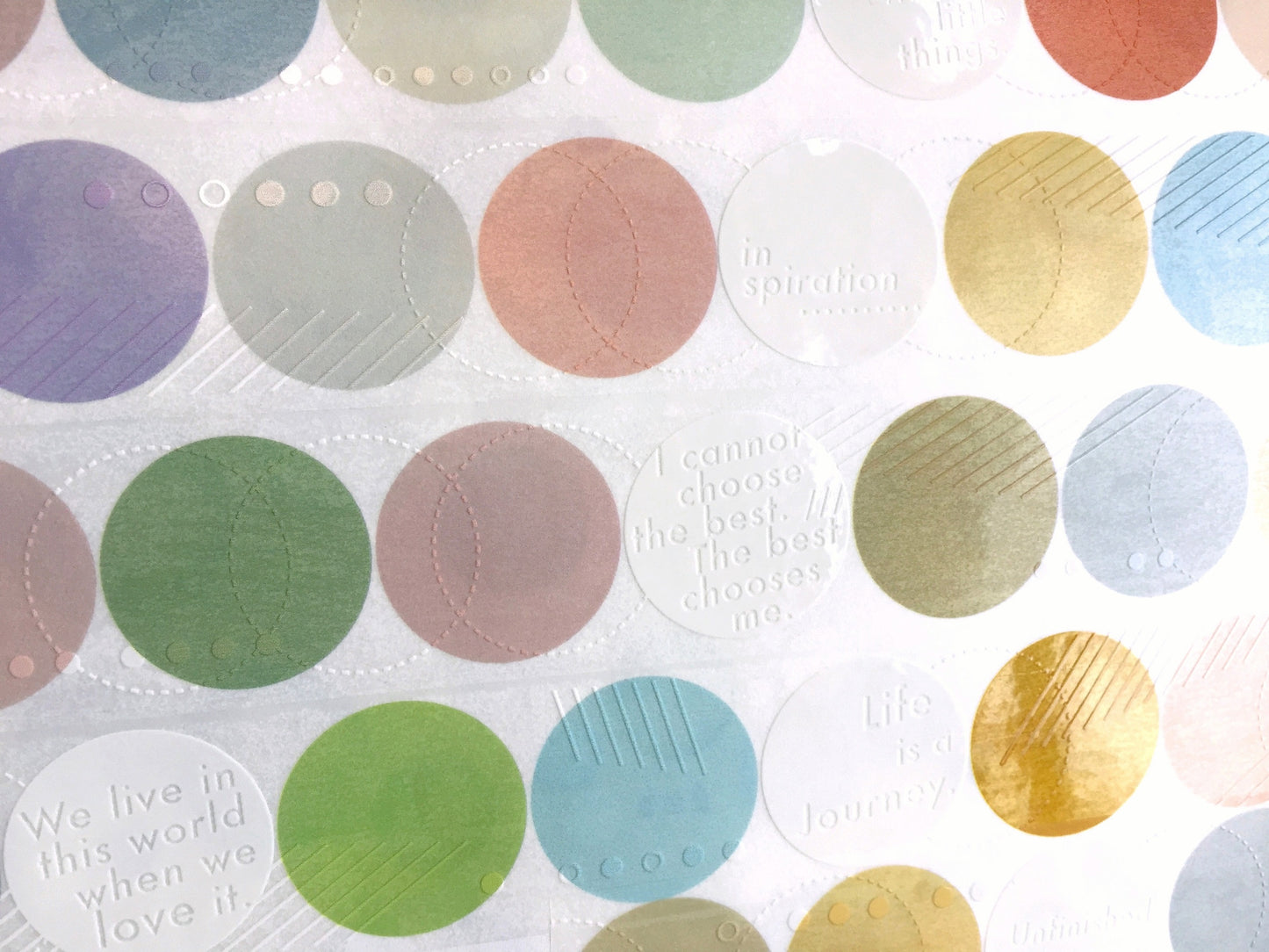 Southlandkids Susan - MID Round Color PET tape SAMPLES