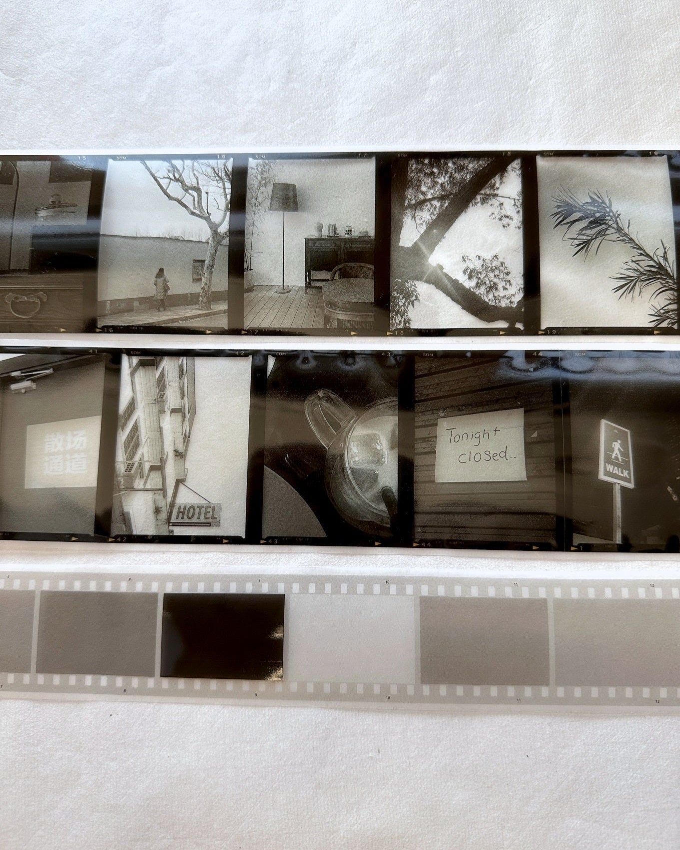 SOM Studio - 120 Film B&W 6.5 cm PET tape SAMPLES
