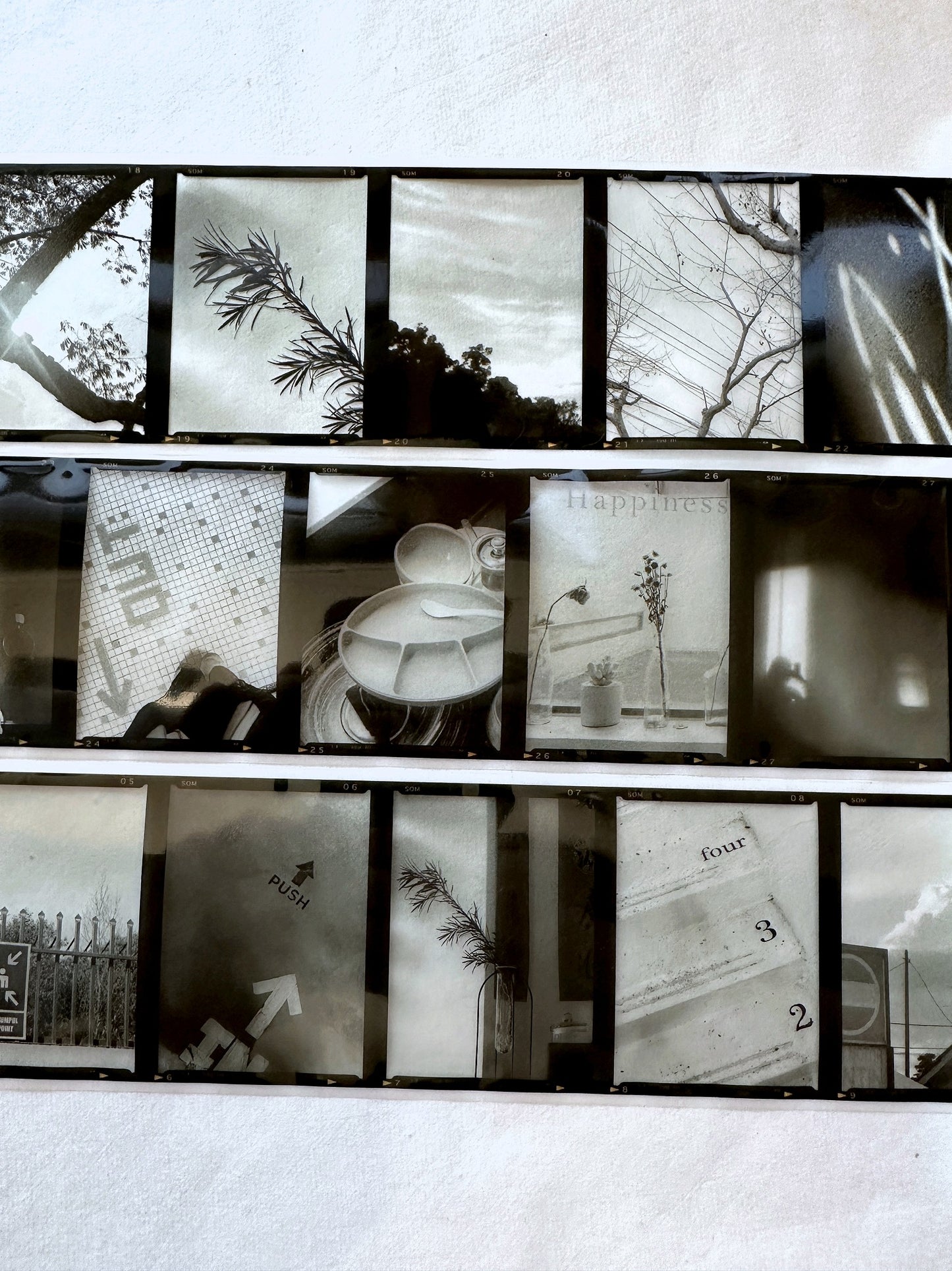 SOM Studio - 120 Film B&W 6.5 cm PET tape SAMPLES