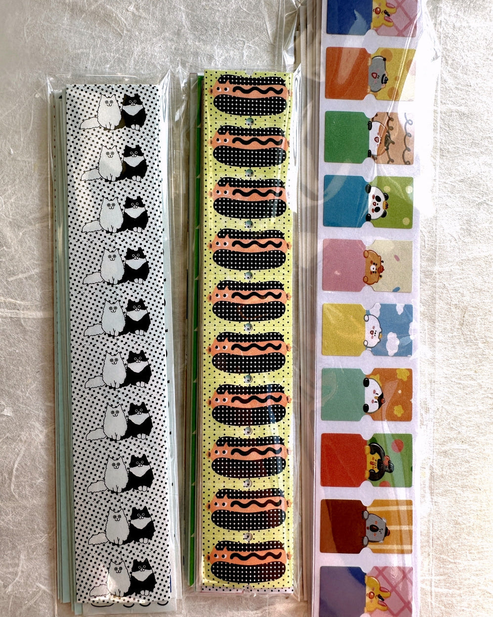 Panda Factory - Cat label sticker roll SAMPLES