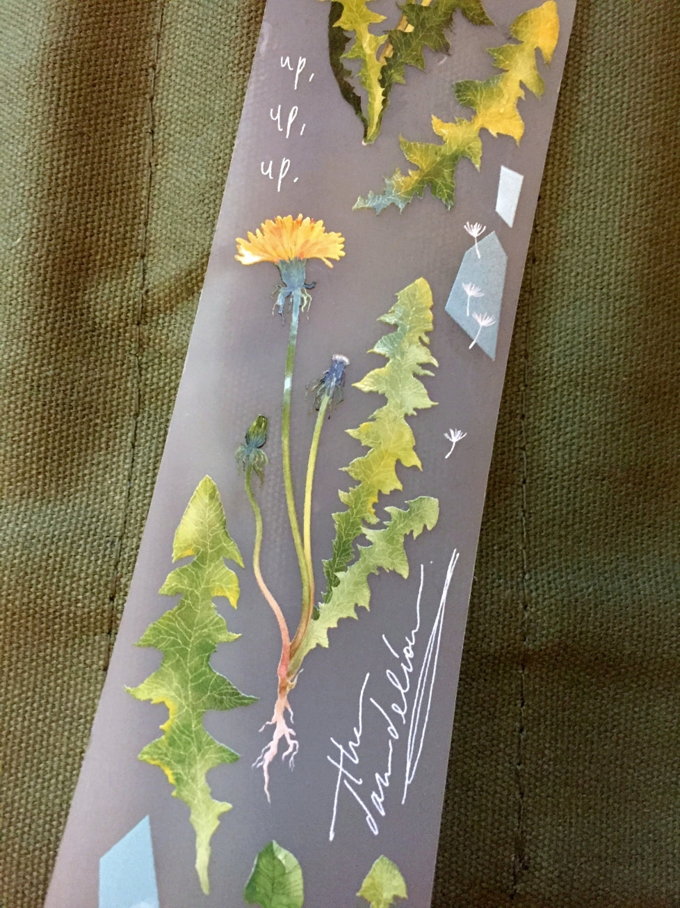Somesortoffern - Dandelion PET tape SAMPLES