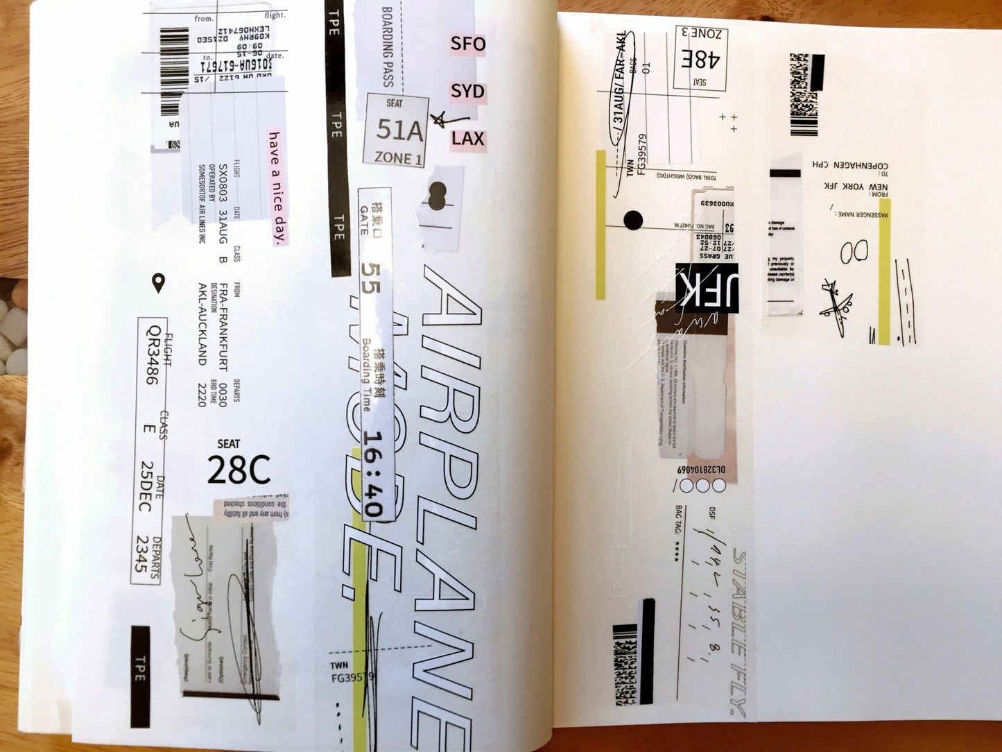 Somesortoffern - Airplane Mode PET tape SAMPLES