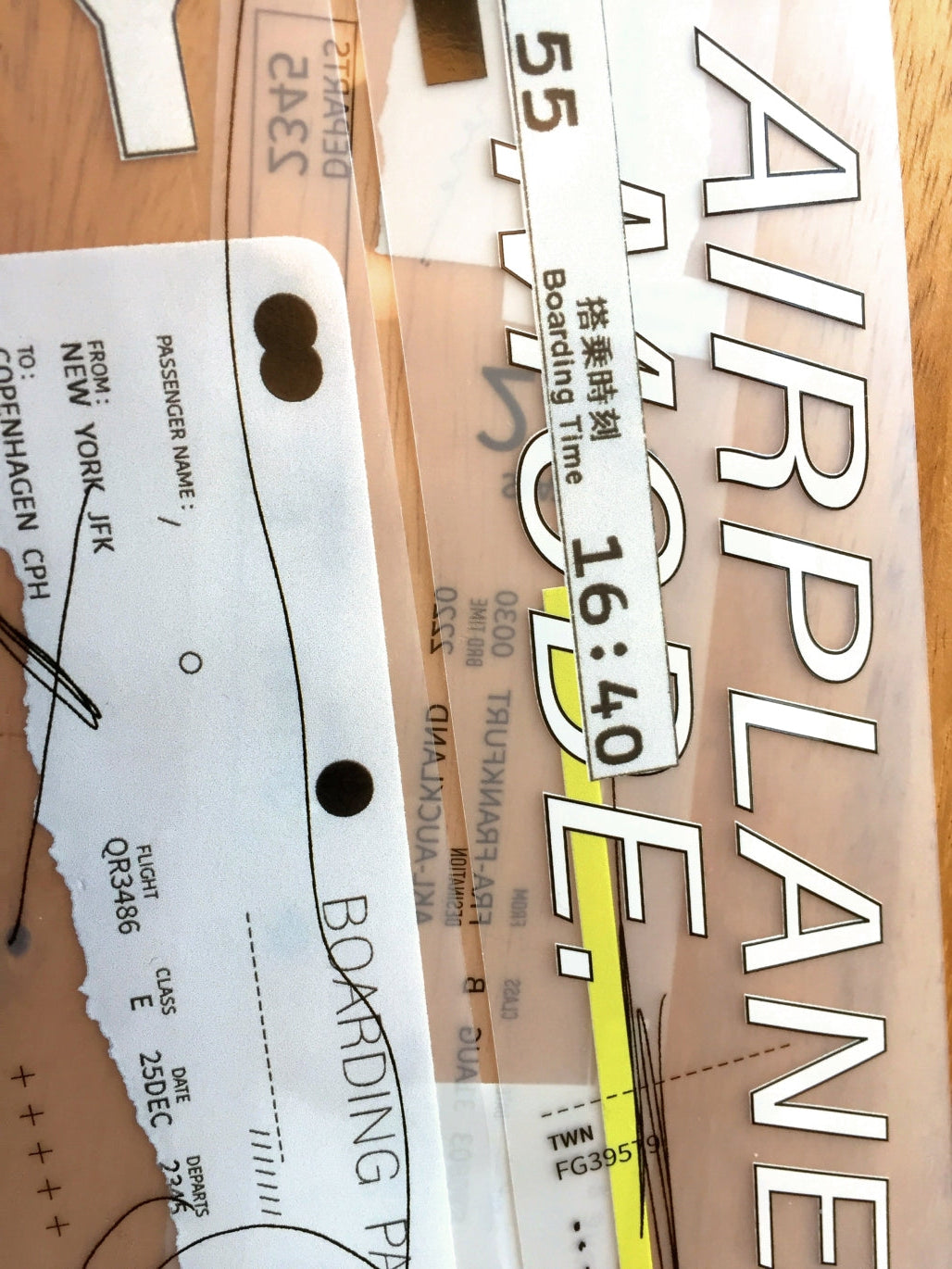 Somesortoffern - Airplane Mode PET tape SAMPLES
