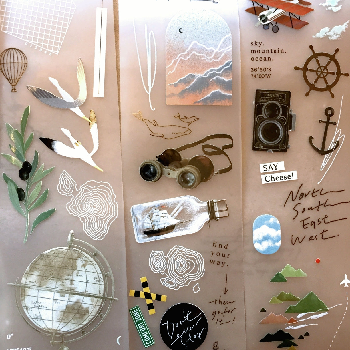 Somesortoffern - Travel around the World PET tape SAMPLES