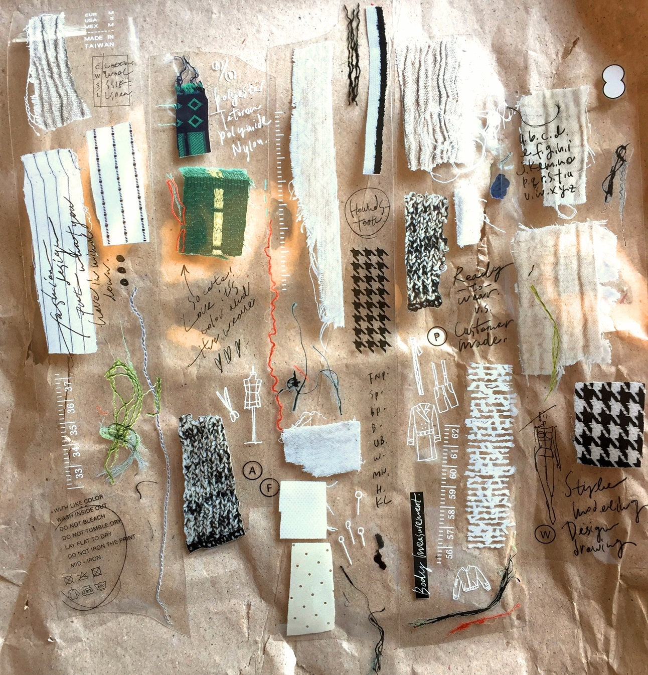 Somesortoffern - Fabric PET tape SAMPLES