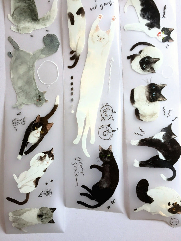 Somesortoffern - Gray Scale PET tape SAMPLES