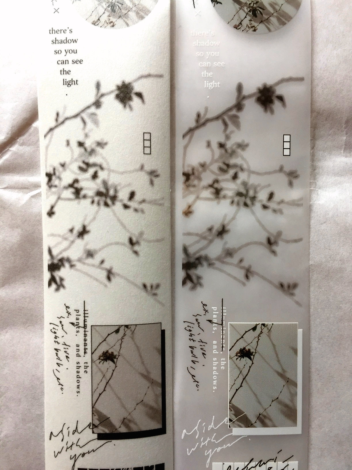 Somesortoffern - A Glimpse of Shadow PET tape SAMPLES