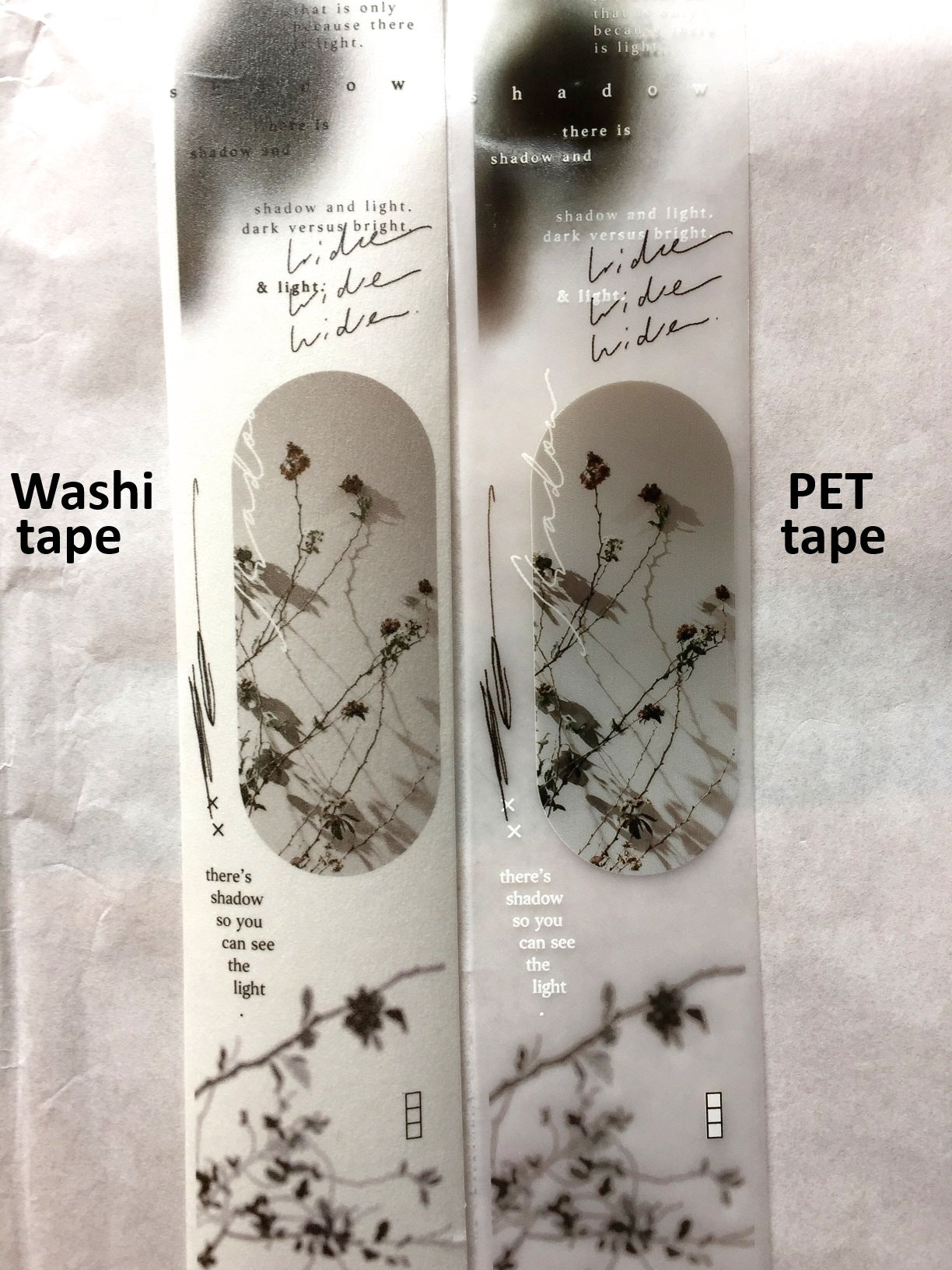 Somesortoffern - A Glimpse of Shadow PET tape SAMPLES