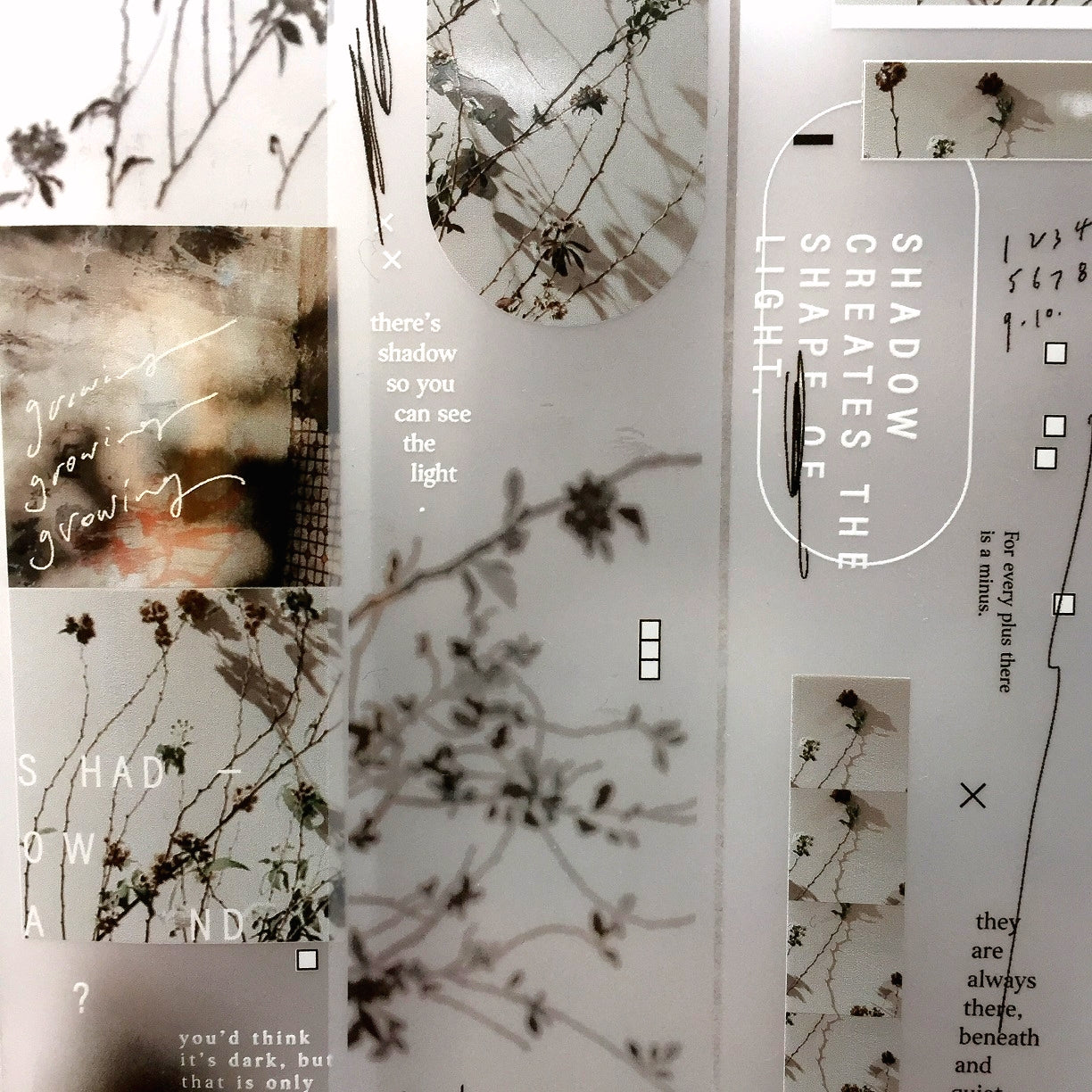 Somesortoffern - A Glimpse of Shadow PET tape SAMPLES
