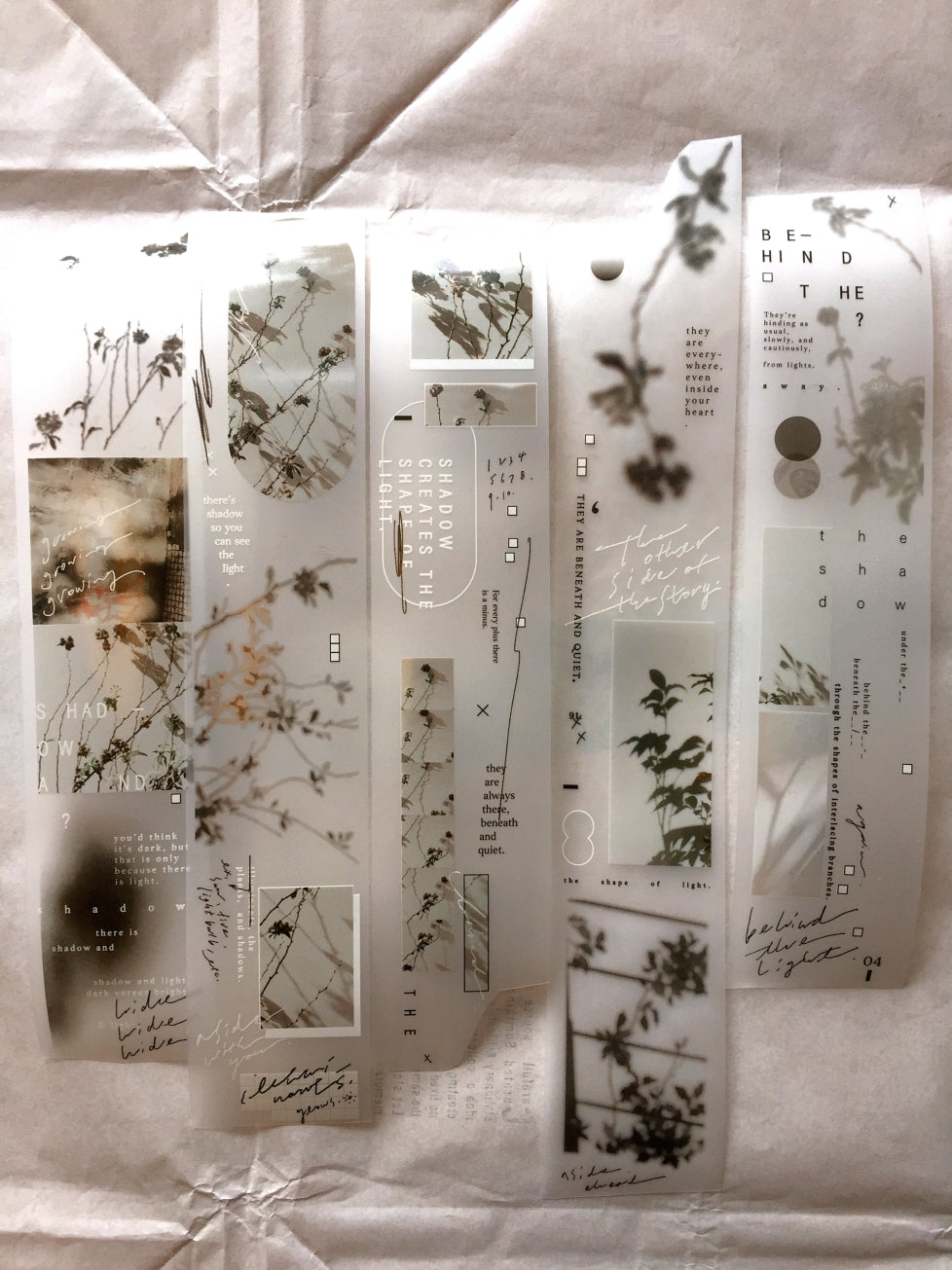 Somesortoffern - A Glimpse of Shadow PET tape SAMPLES