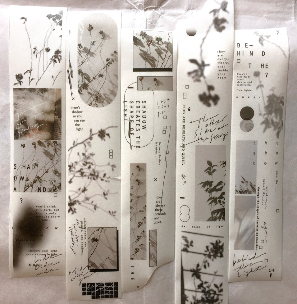 Somesortoffern - A Glimpse of Light washi tape SAMPLES
