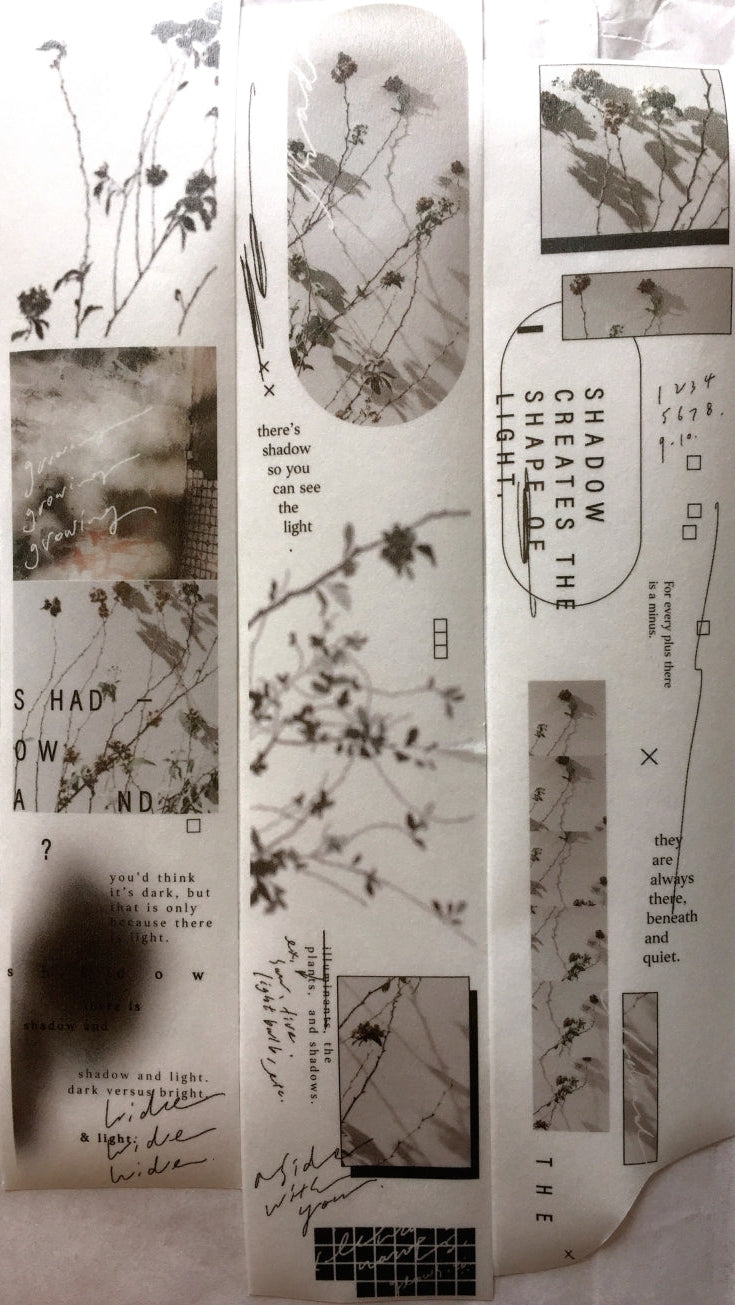 Somesortoffern - A Glimpse of Light washi tape SAMPLES