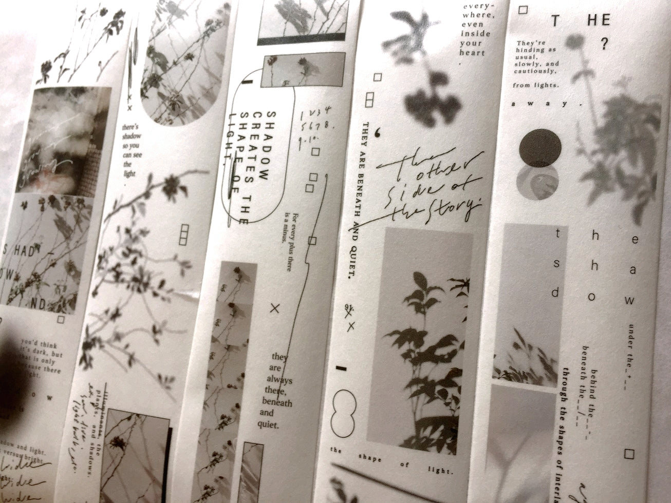 Somesortoffern - A Glimpse of Light washi tape SAMPLES