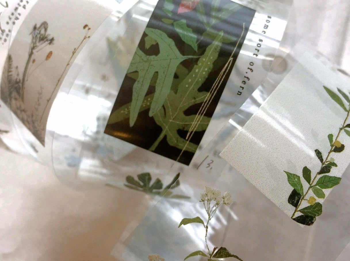 Somesortoffern - Days with Leaves PET tape SAMPLES