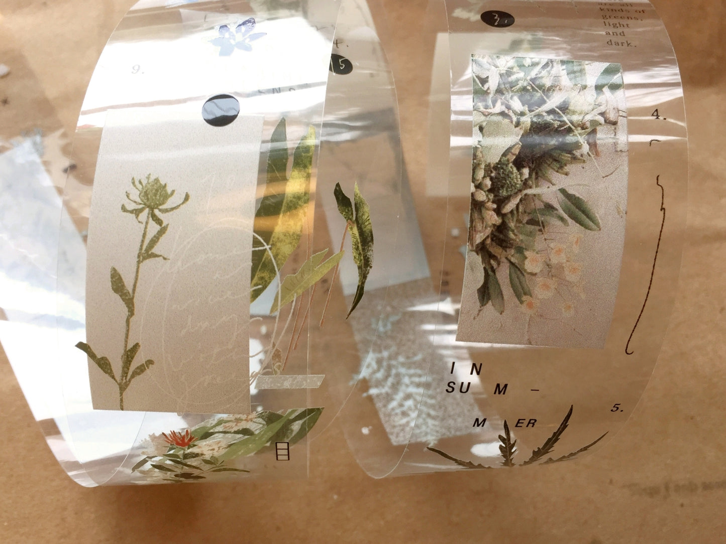 Somesortoffern - Days with Leaves PET tape SAMPLES