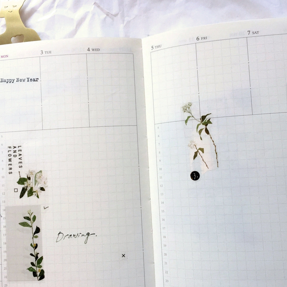 Somesortoffern - Days with Leaves PET tape SAMPLES