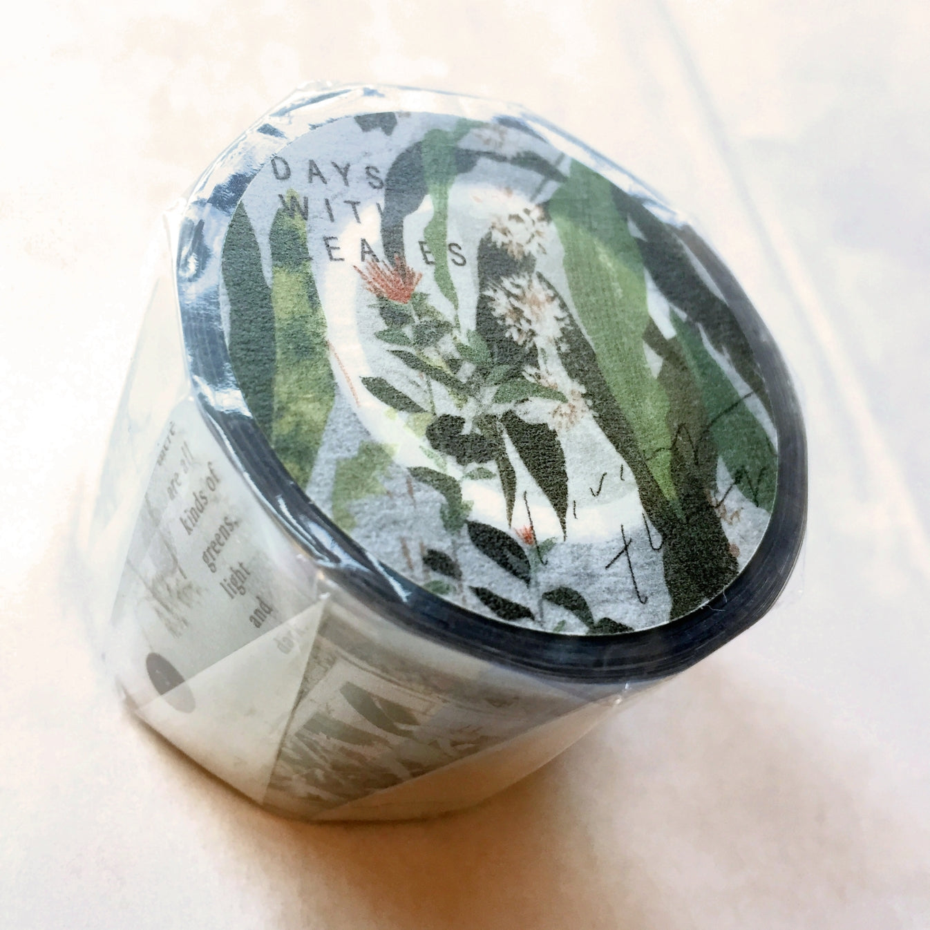 Somesortoffern - Days with Leaves PET tape SAMPLES