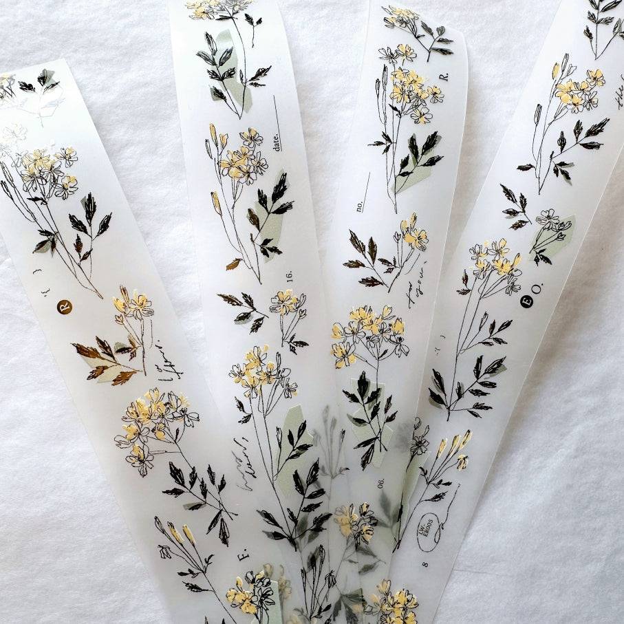 Somesortoffern - A little yellow, a little green PET tape SAMPLES