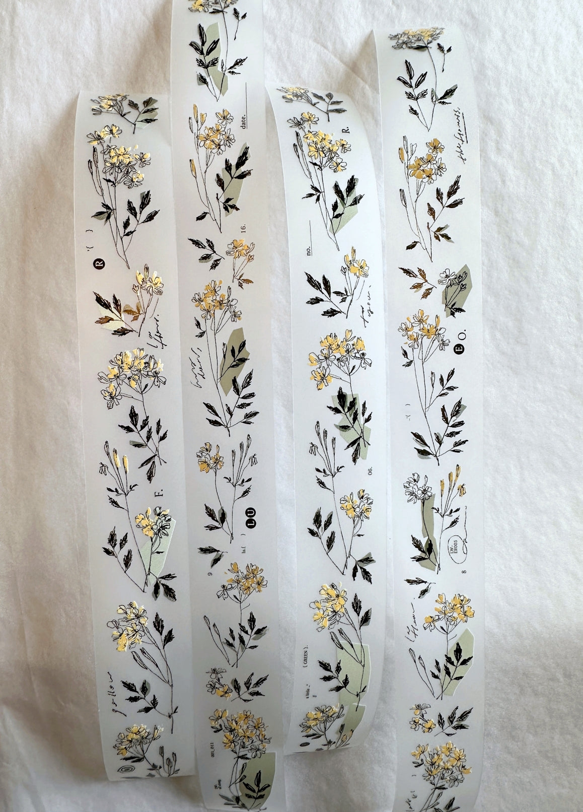 Somesortoffern - A little yellow, a little green PET tape SAMPLES