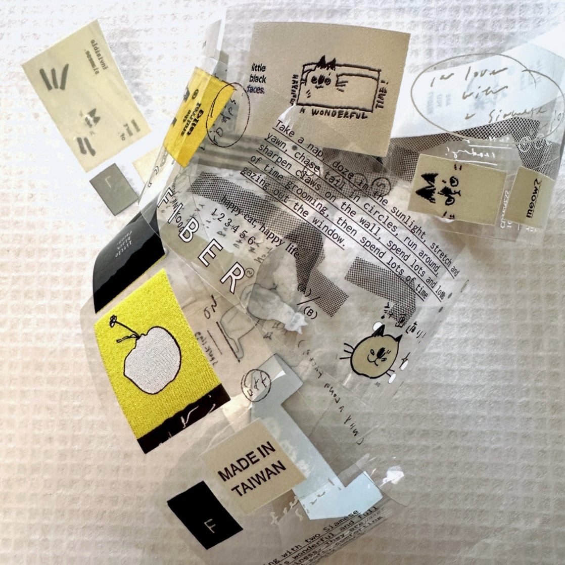 Somesortoffern - The Fabric Label PET tape SAMPLES