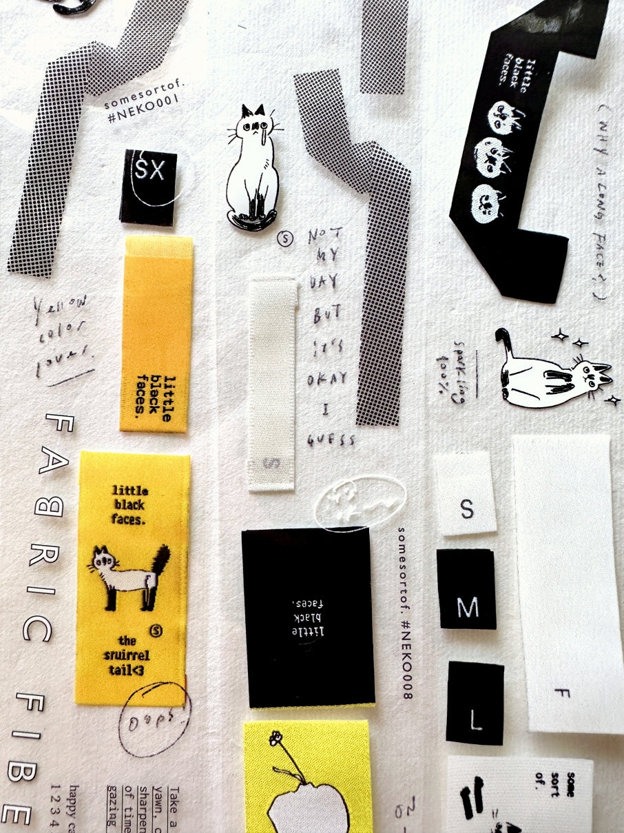 Somesortoffern - The Fabric Label PET tape SAMPLES