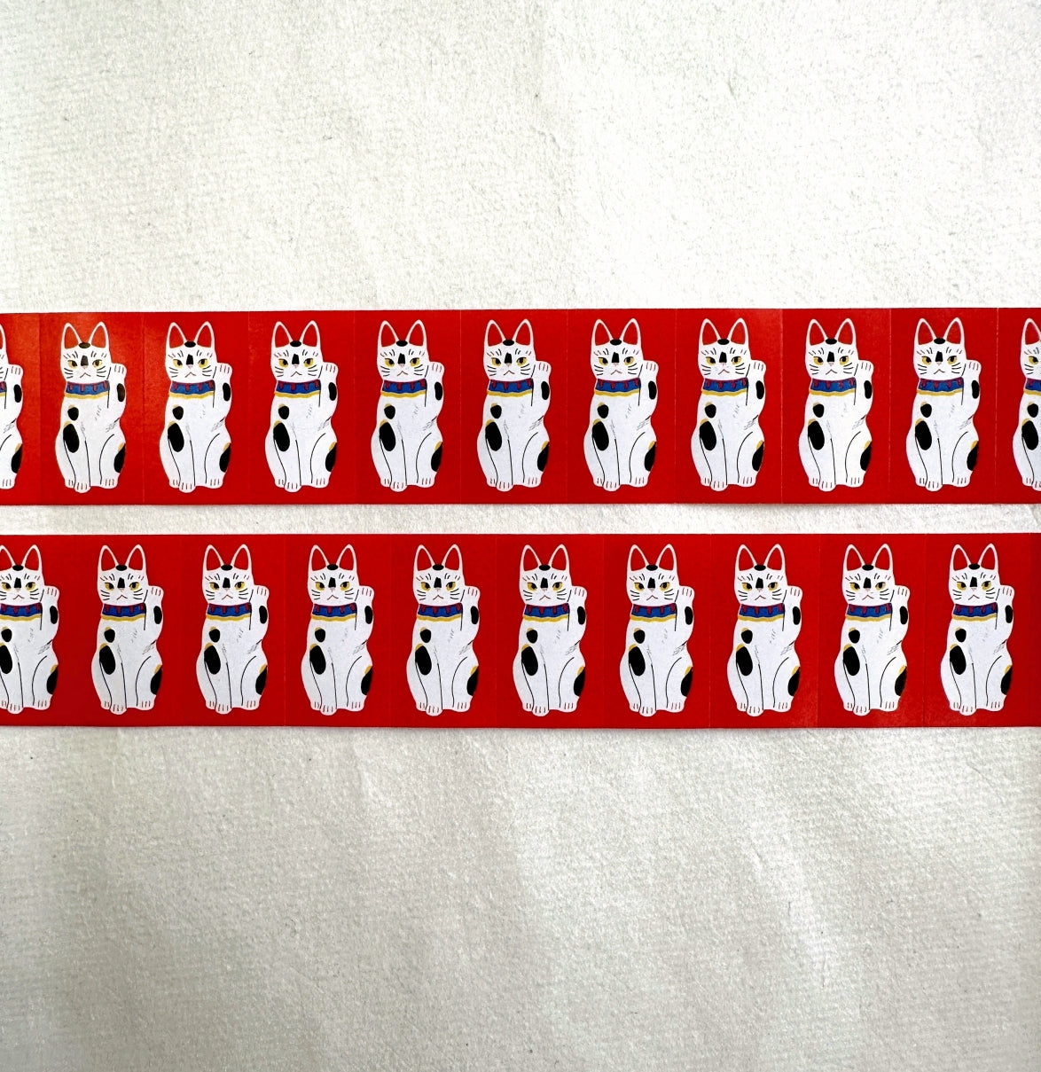 Somesortoffern - Fortune Cat ver. 2 label sticker roll SAMPLES