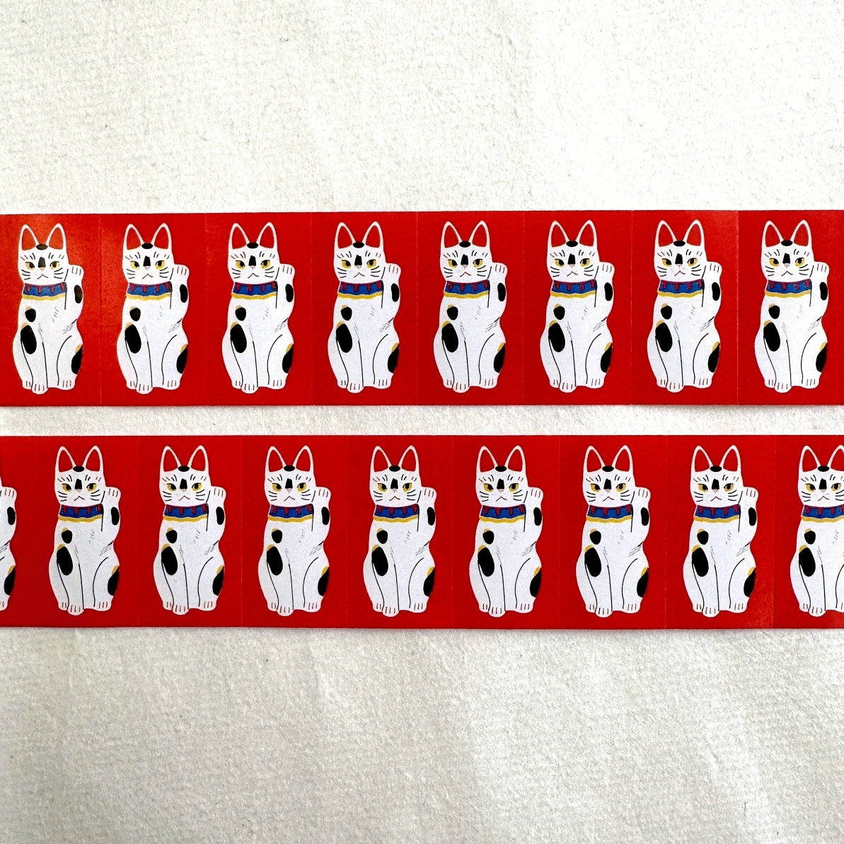 Somesortoffern - Fortune Cat ver. 2 label sticker roll SAMPLES